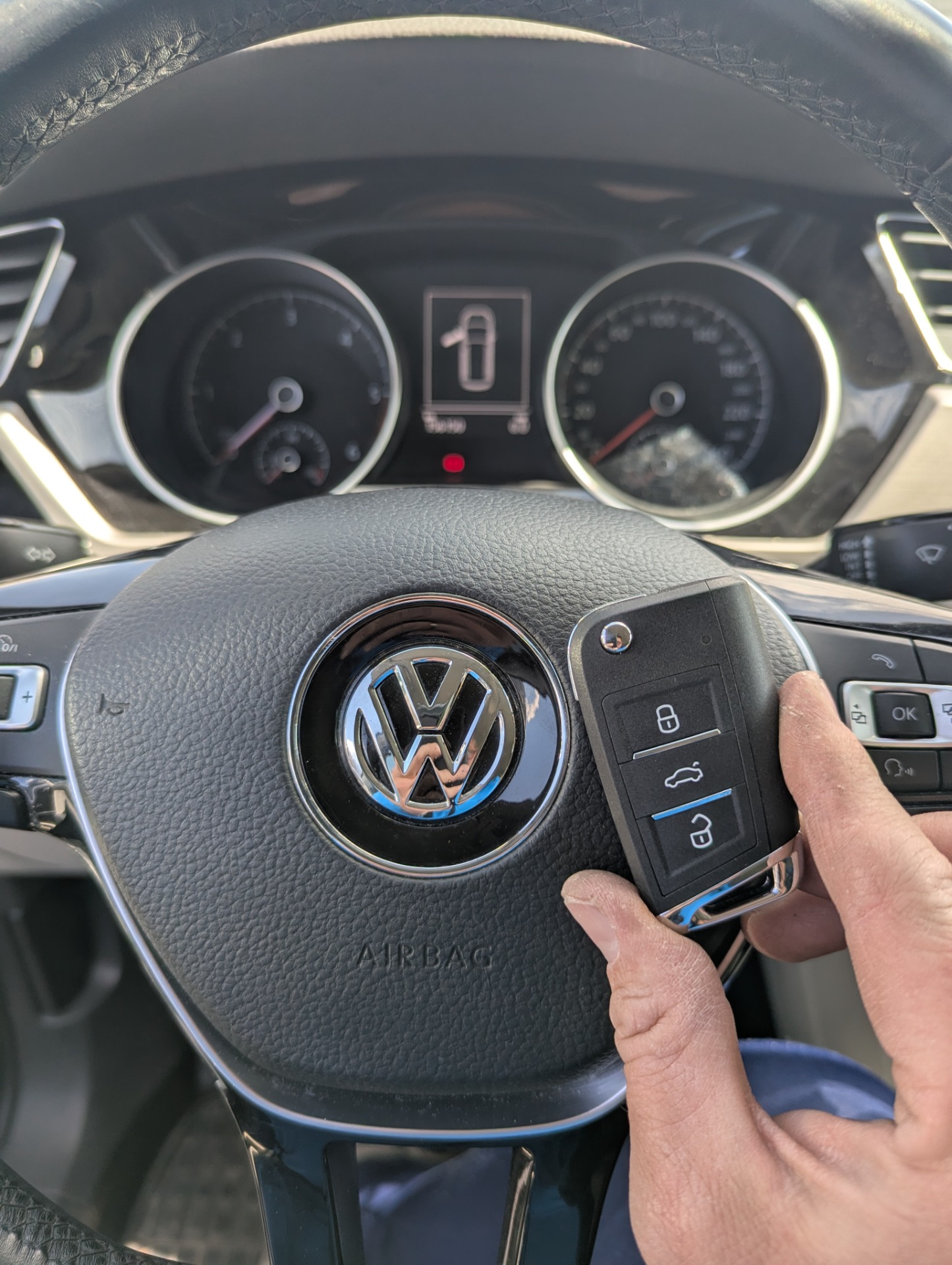 Nový kľúč pre Volkswagen Touran