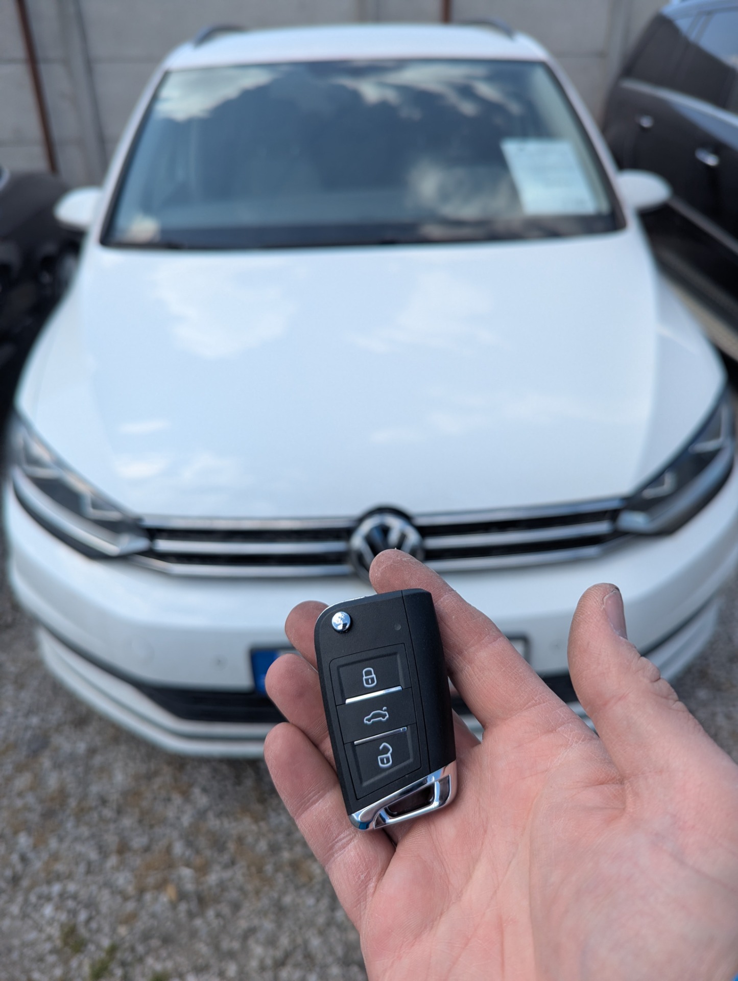 Nový kľúč pre Volkswagen Touran
