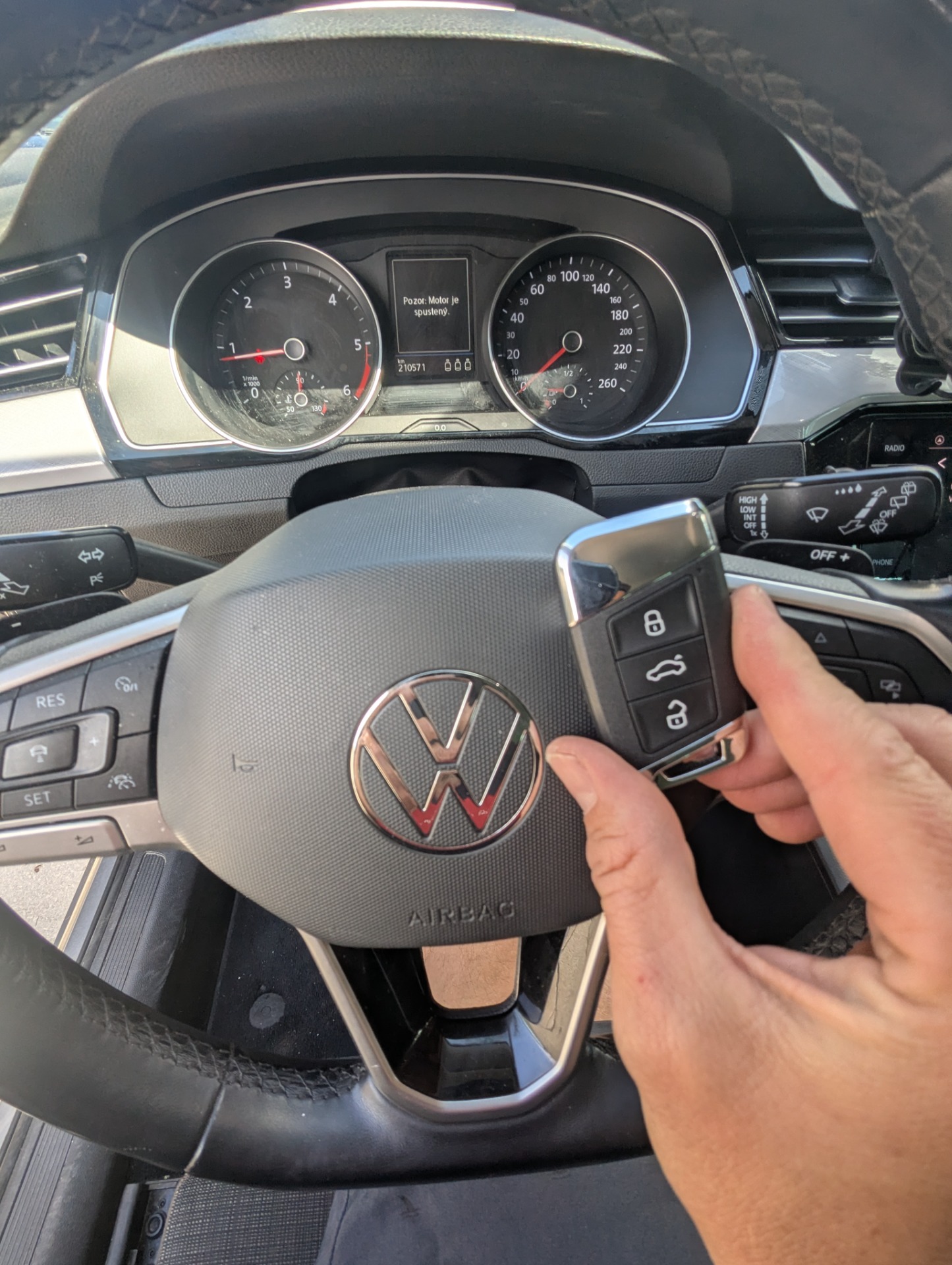 Nový kľúč pre Volkswagen Passat B8 2021