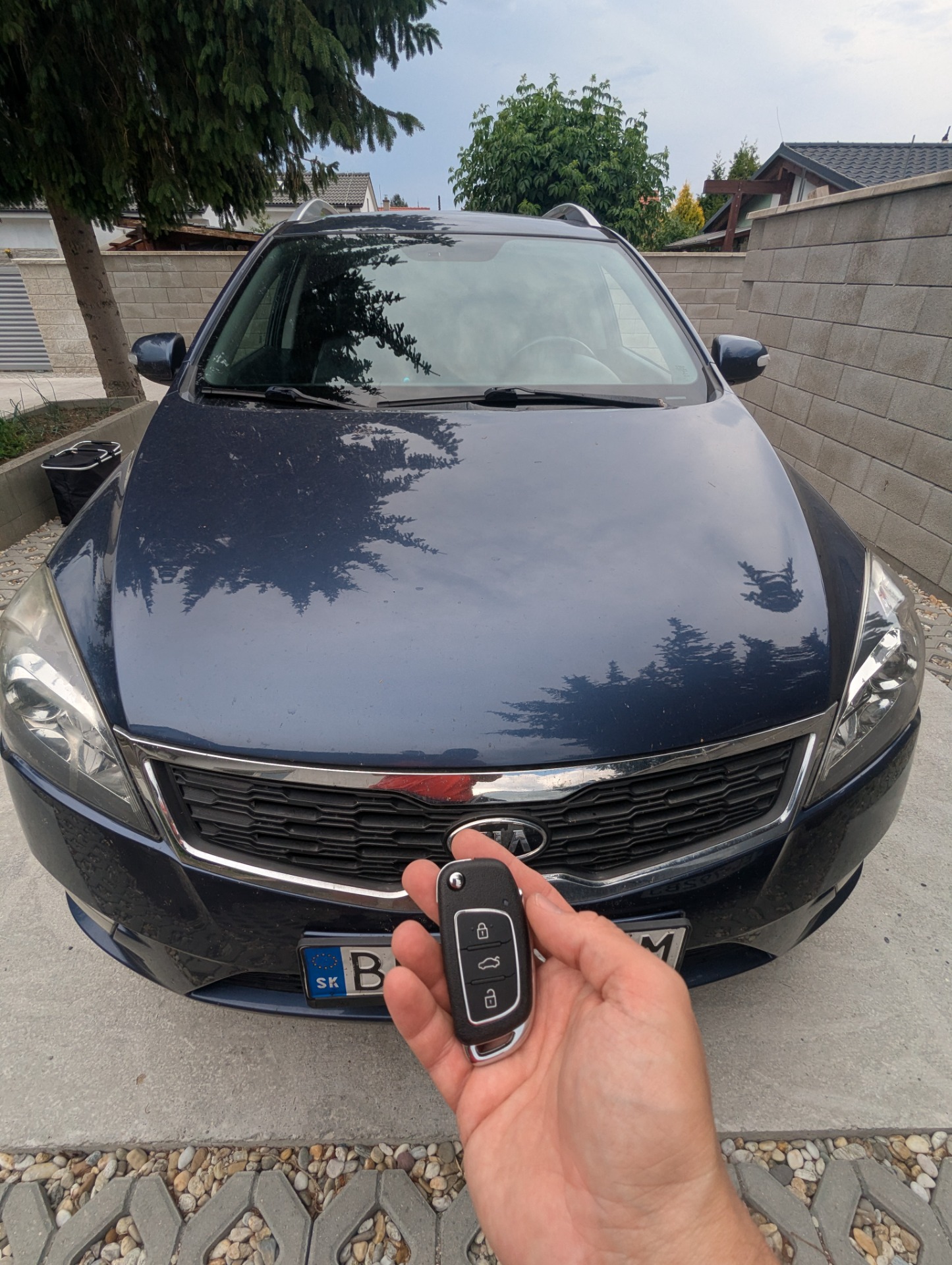 Nový kľúč pre Kia Cee'd 2009