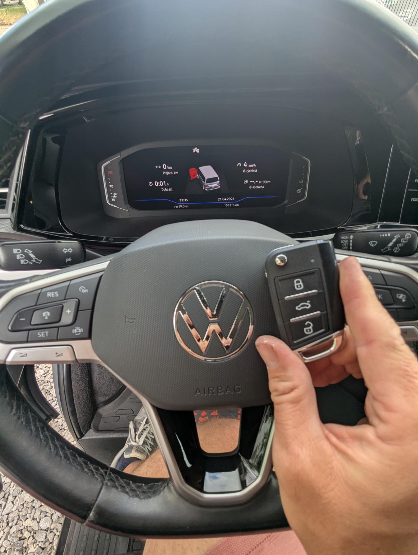 Nový kľúč pre VW Multivan 2022
