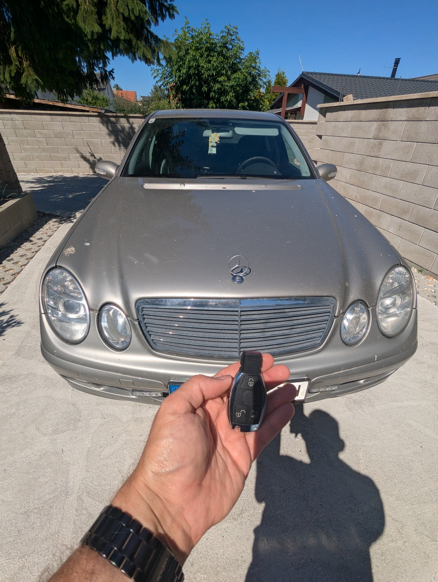 Nový kľúč Mercedes E W211
