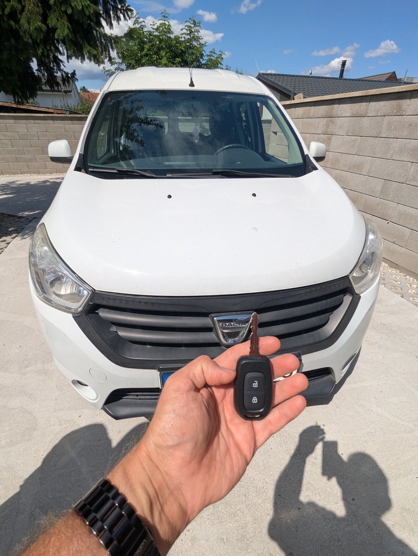 Nový kľúč Dacia Dokker 2018