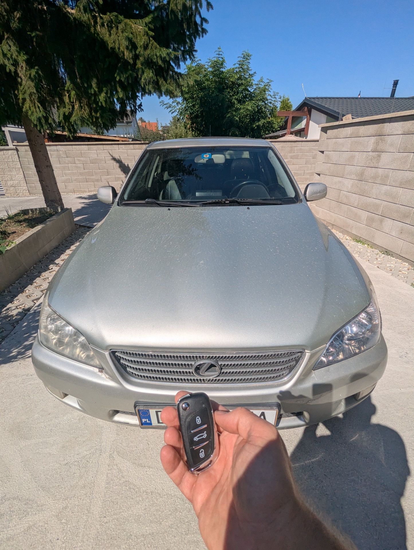 Nový kľúč pre Lexus IS300