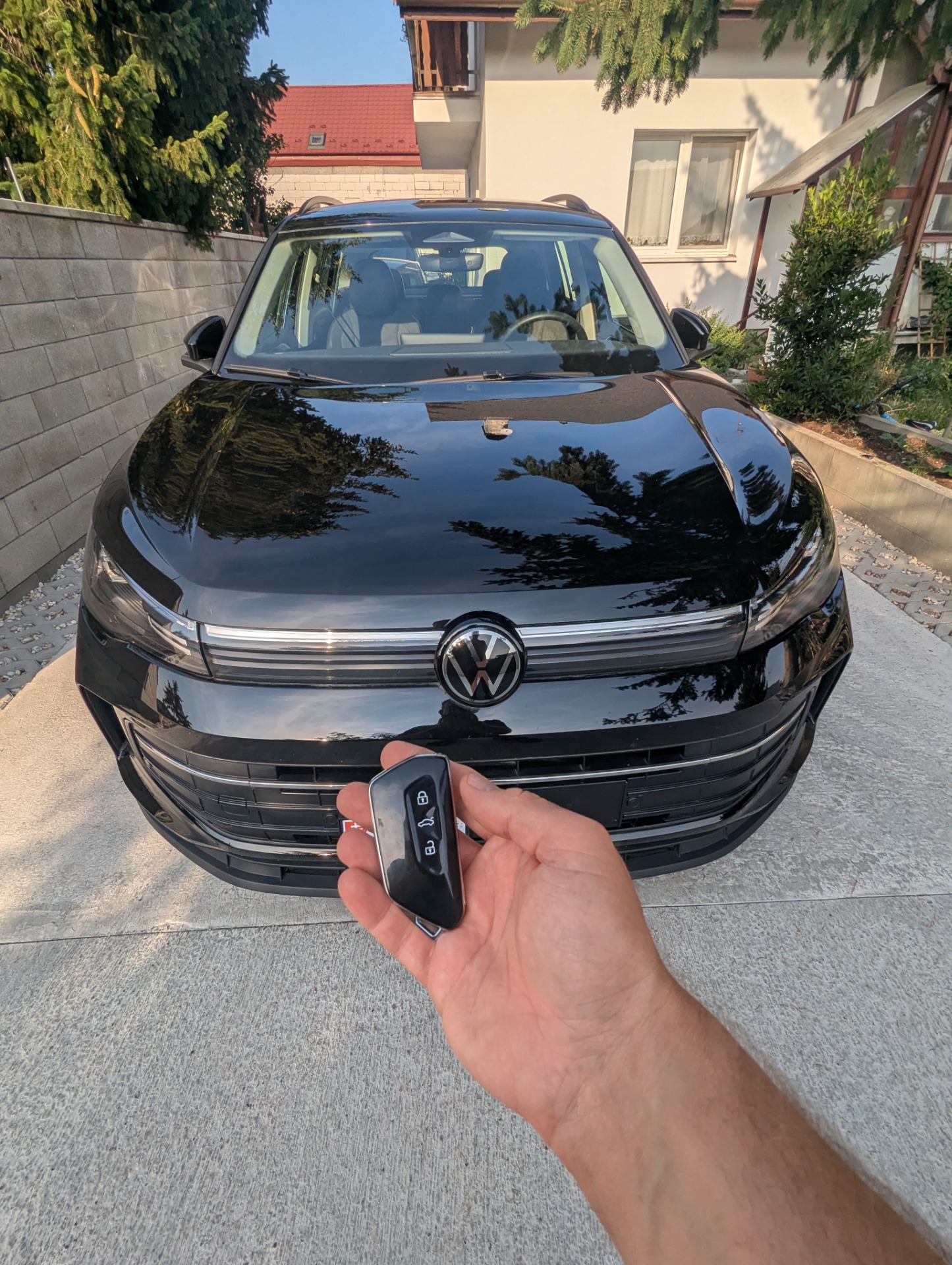 Nový keyless kľúč pre Volkswagen Tiguan 2025