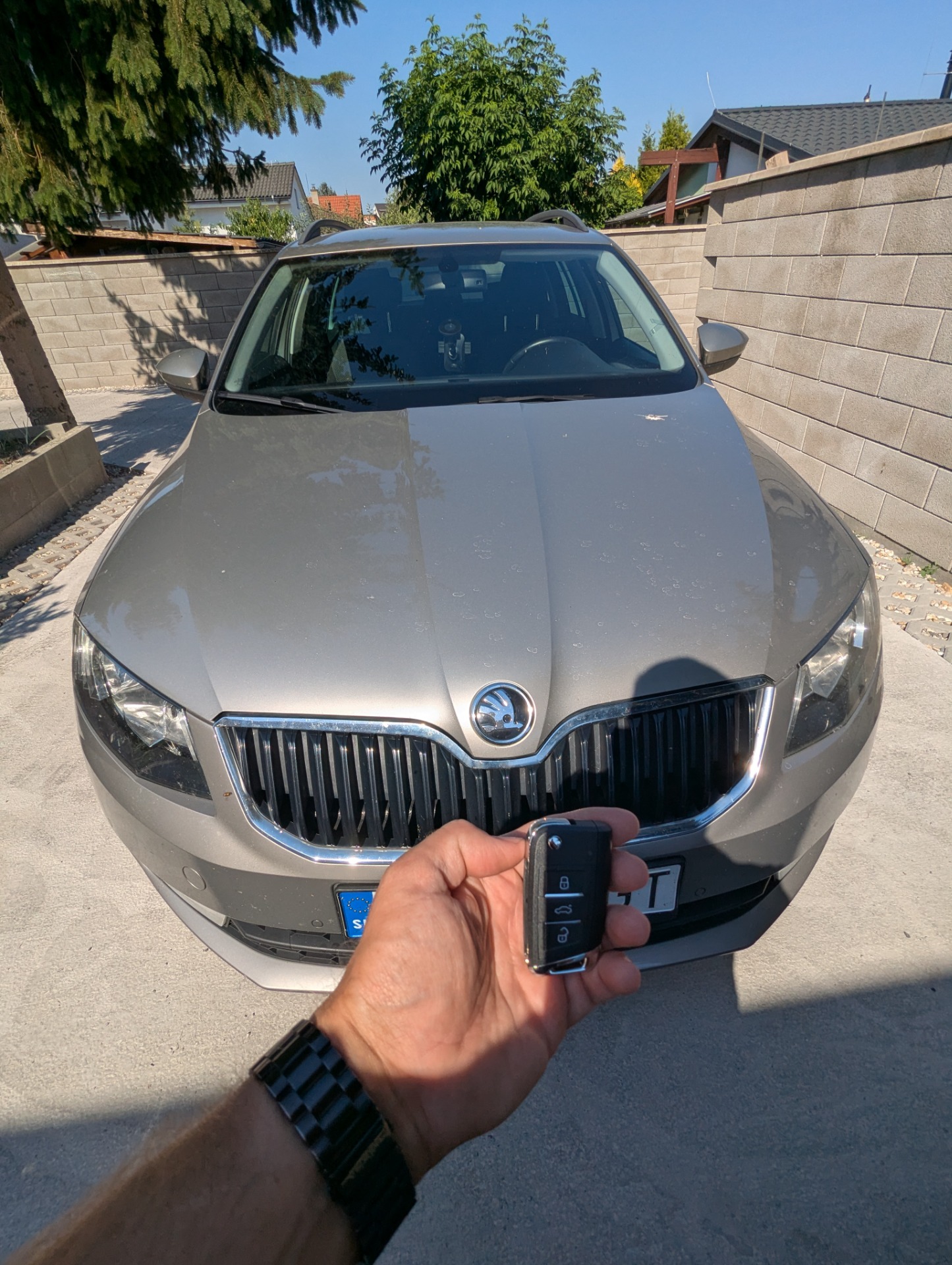 Nový kľúč Škoda Octavia III