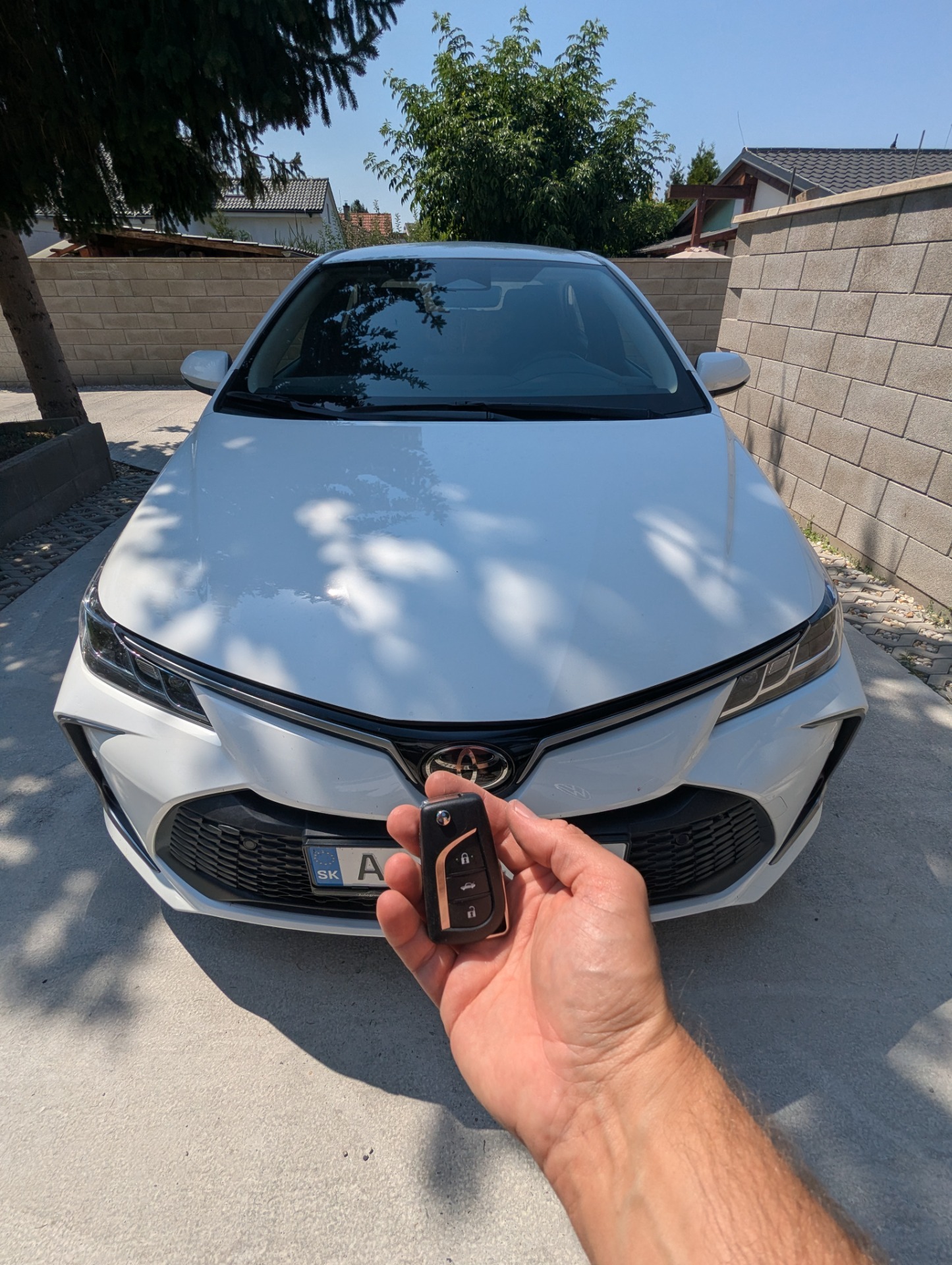 Nový kľúč Toyota Corolla 2024
