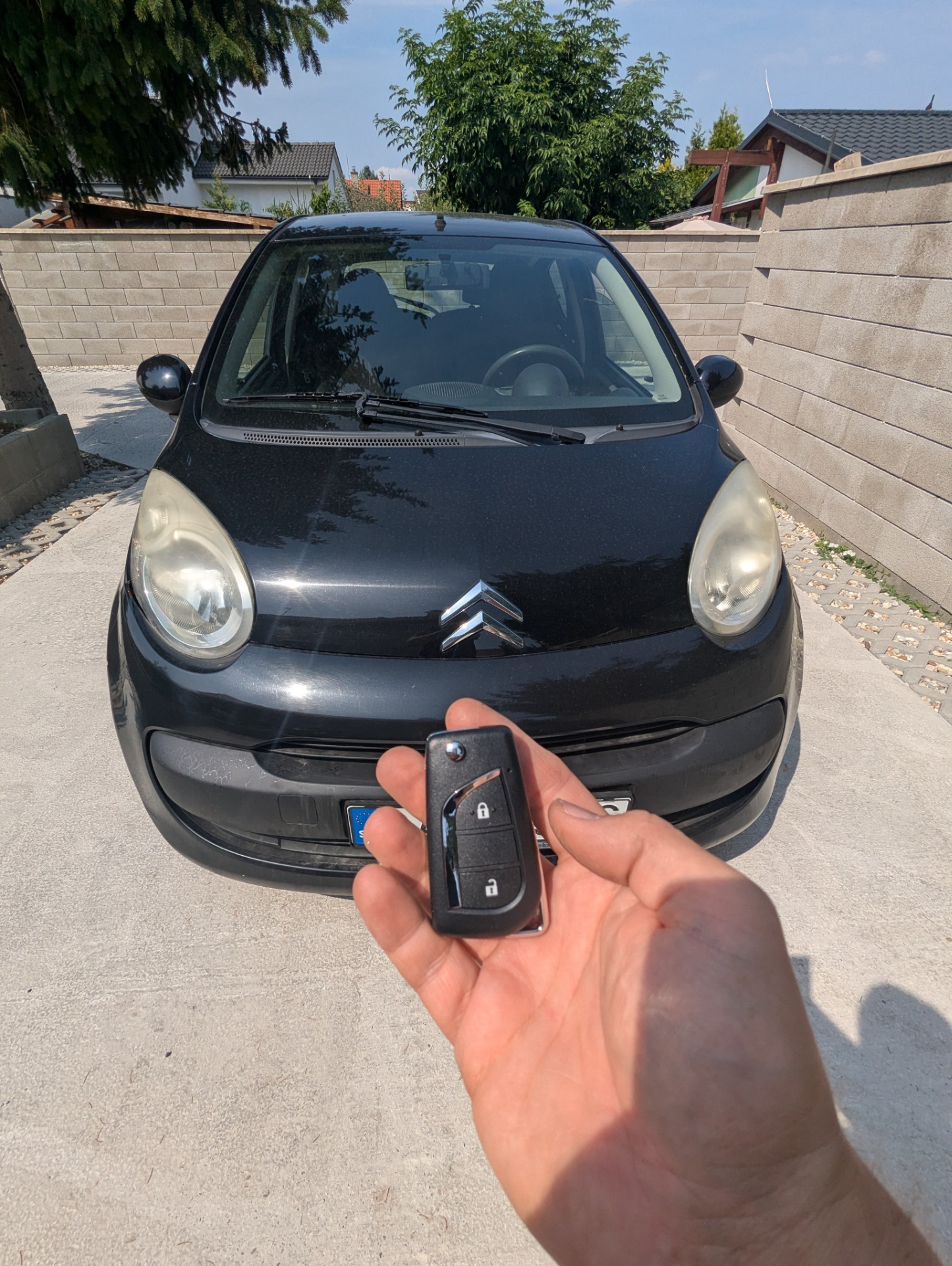 Nový kľúč Citroen C1 2006