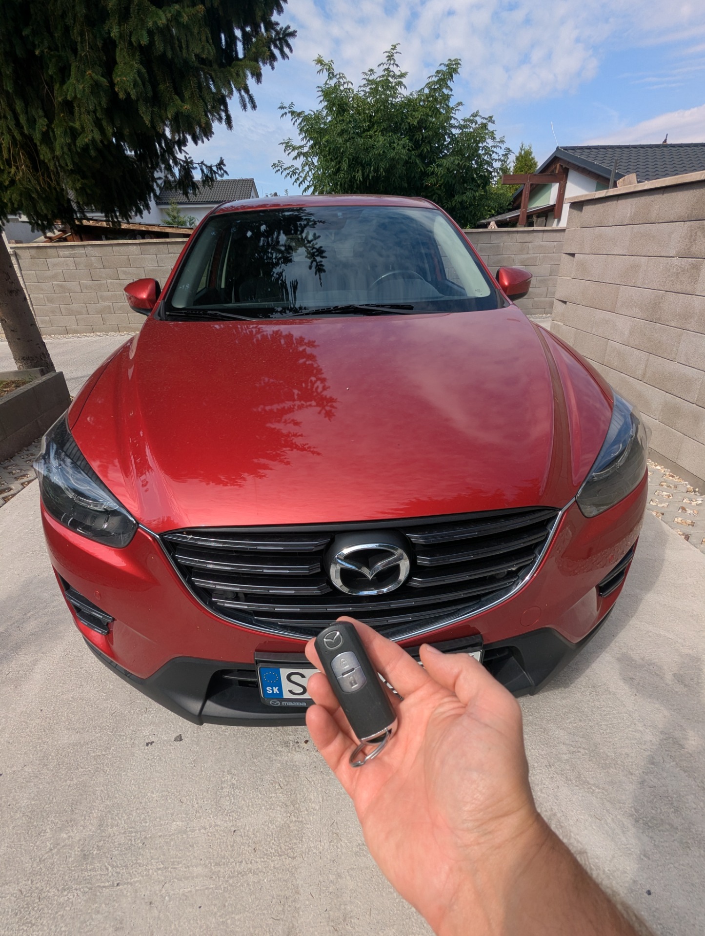 Kľúč Mazda CX-5
