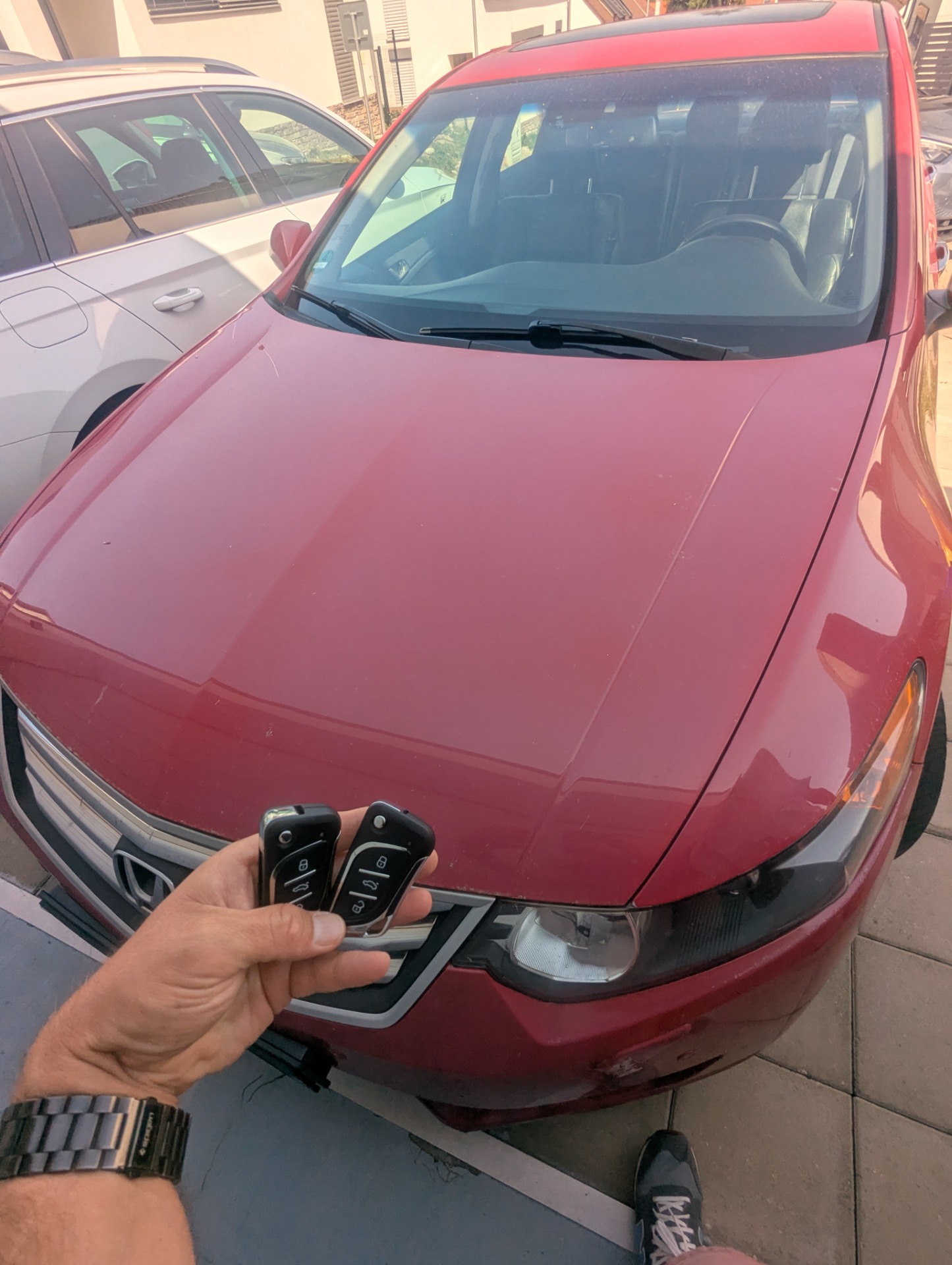 Nové kľúče Honda Accord 2010