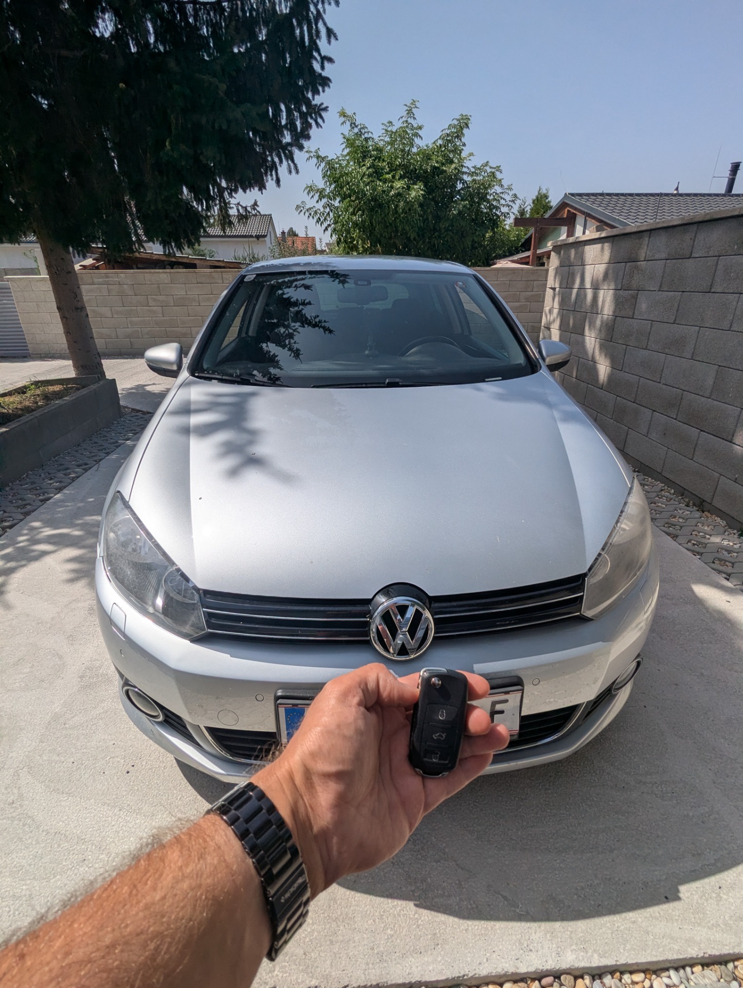 Nový kľúč Volkswagen Golf VI