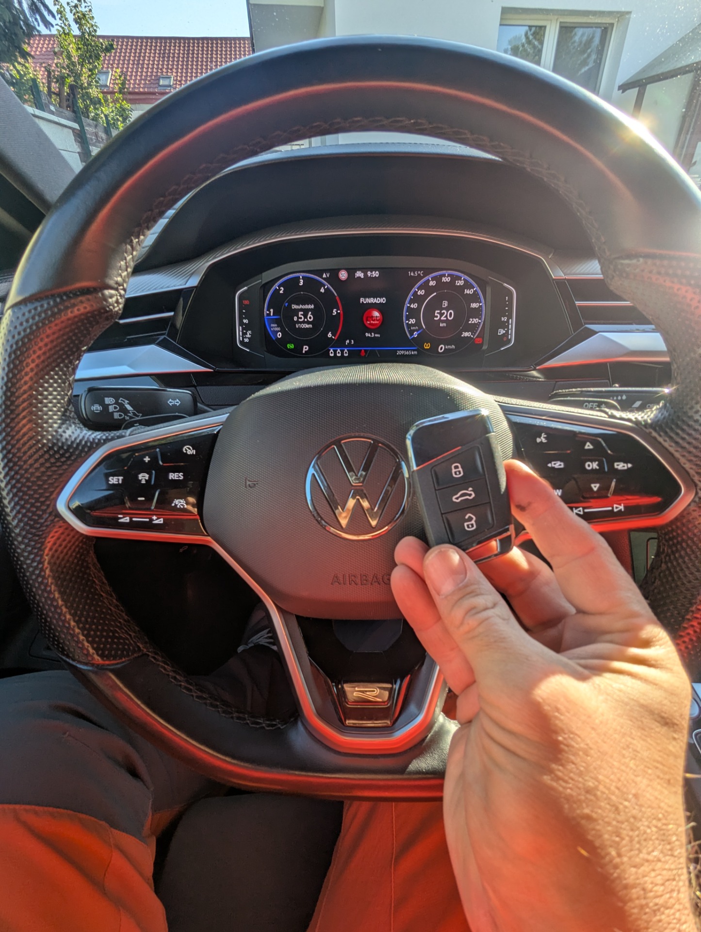 Nový keyless kľúč pre Volkswagen Arteon 2022