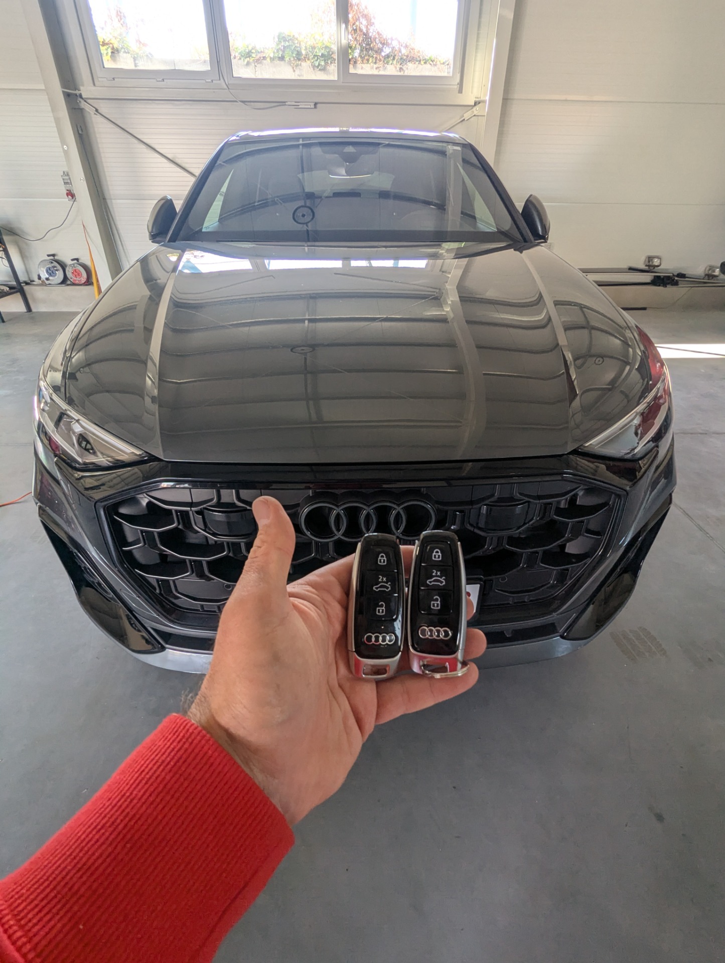 Nový keyless kľúč pre Audi Q8 2024