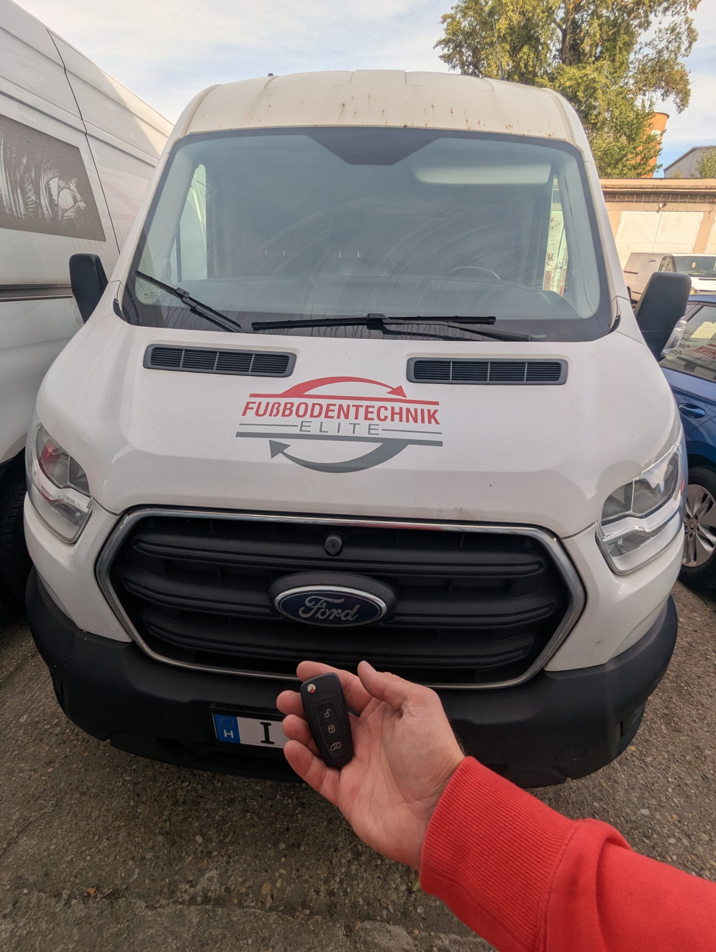 Nový kľúč Ford Transit 2021