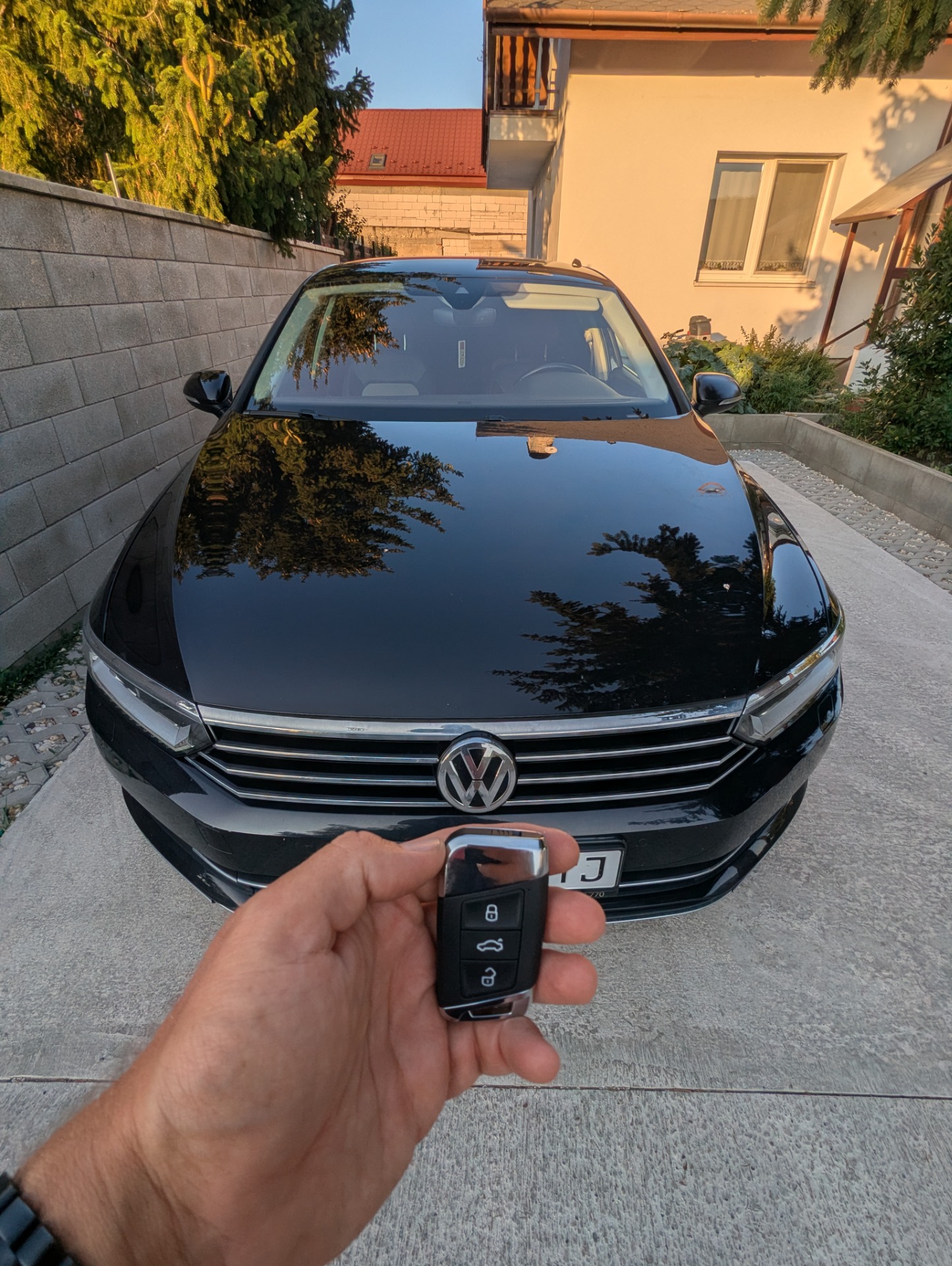 Nový keyless kľúč Volkswagen Passat B8