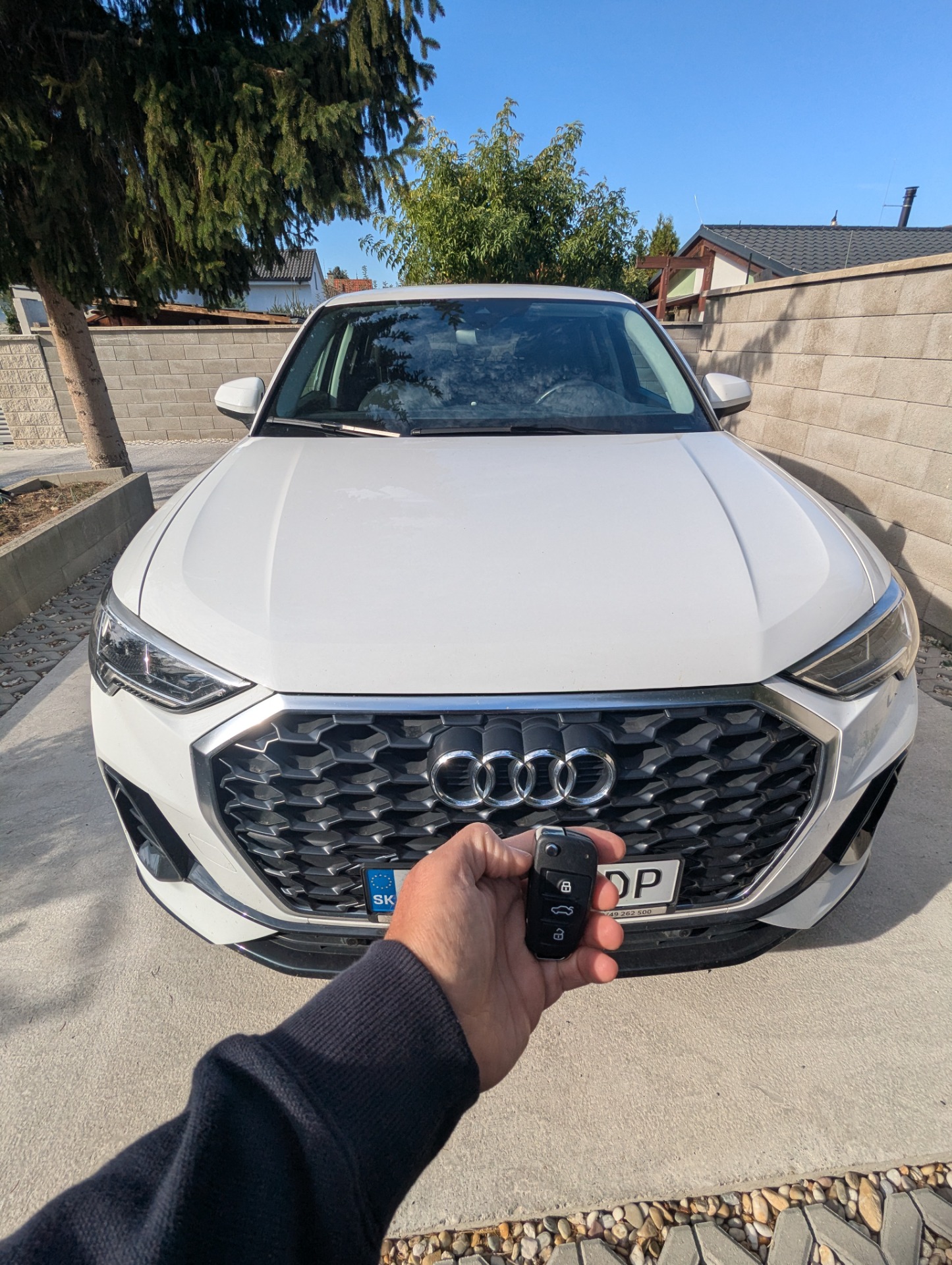 Nový keyless kľúč pre Audi Q3 2019