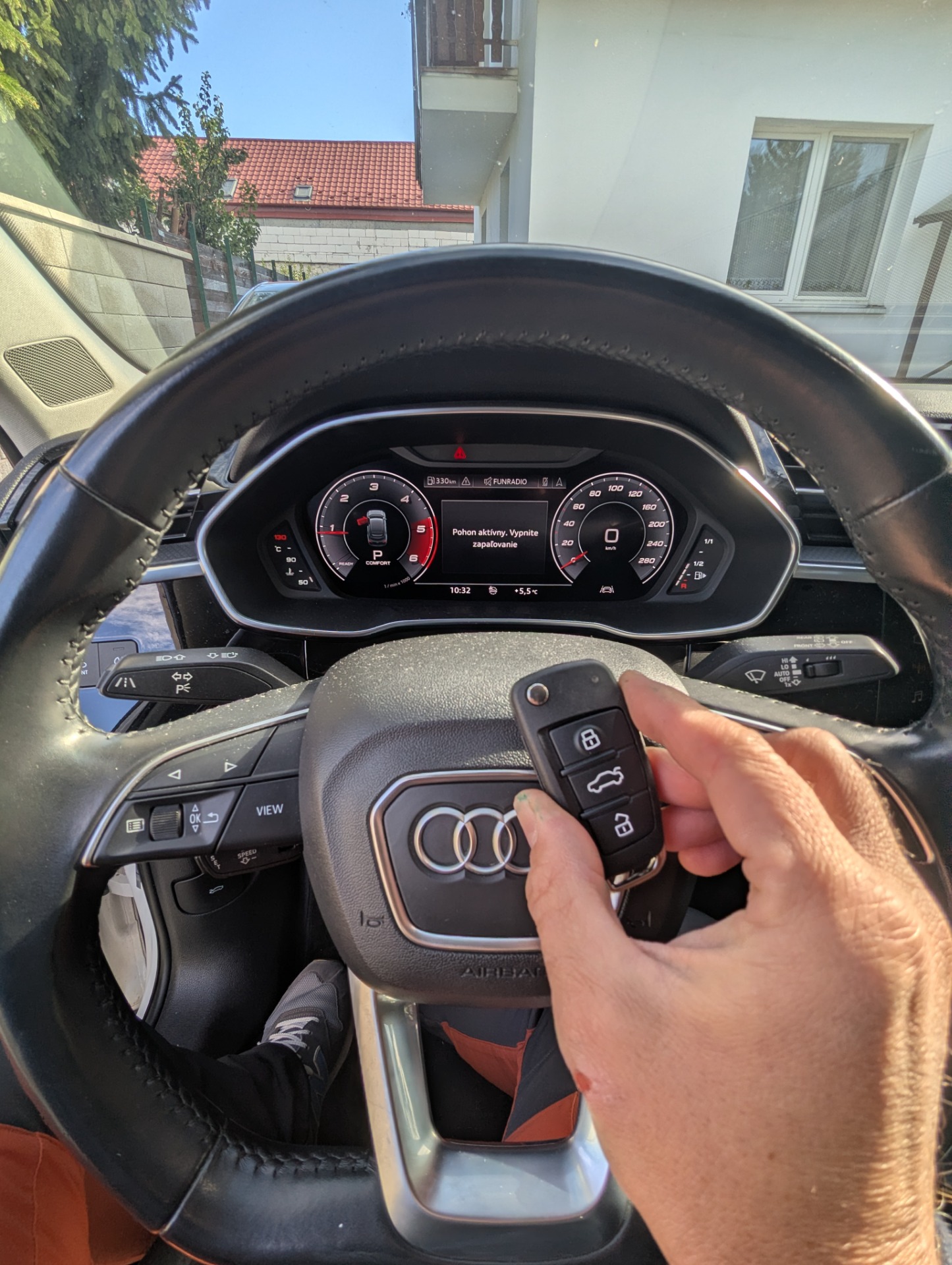 Nový keyless kľúč pre Audi Q3 2019